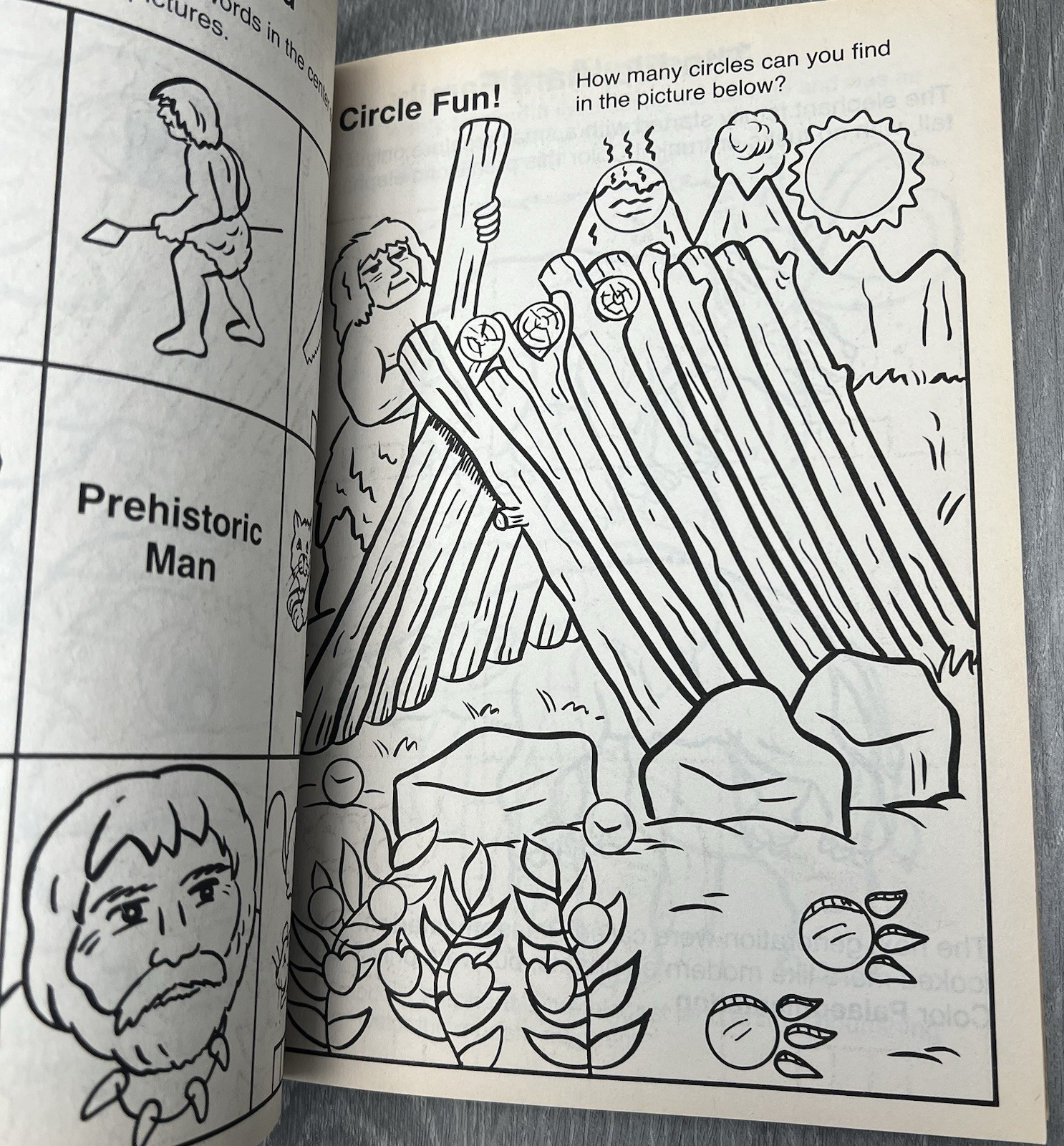 Dinosaurs Prehistoric World Coloring Activity Boom 1993 Vintage READ