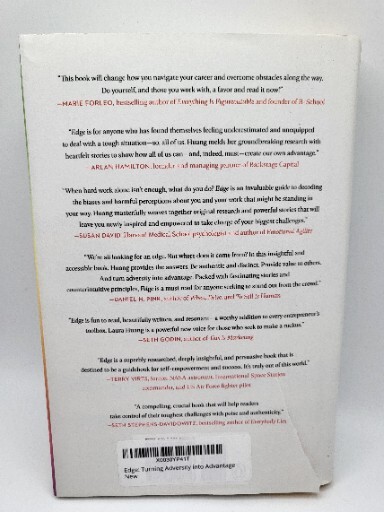 Edge : Turning Adversity into Advantage by Laura Huang .