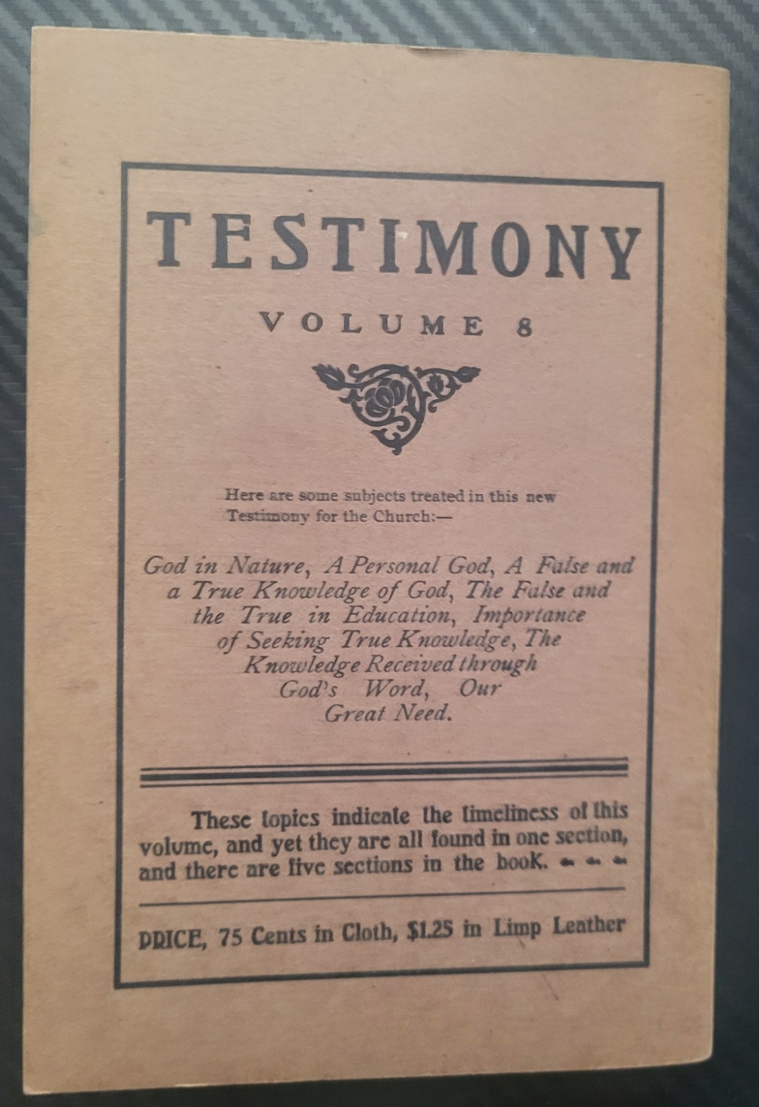 Bible Students Library, No 184 – The Seven Churches – Pacific Press Pub – 1904