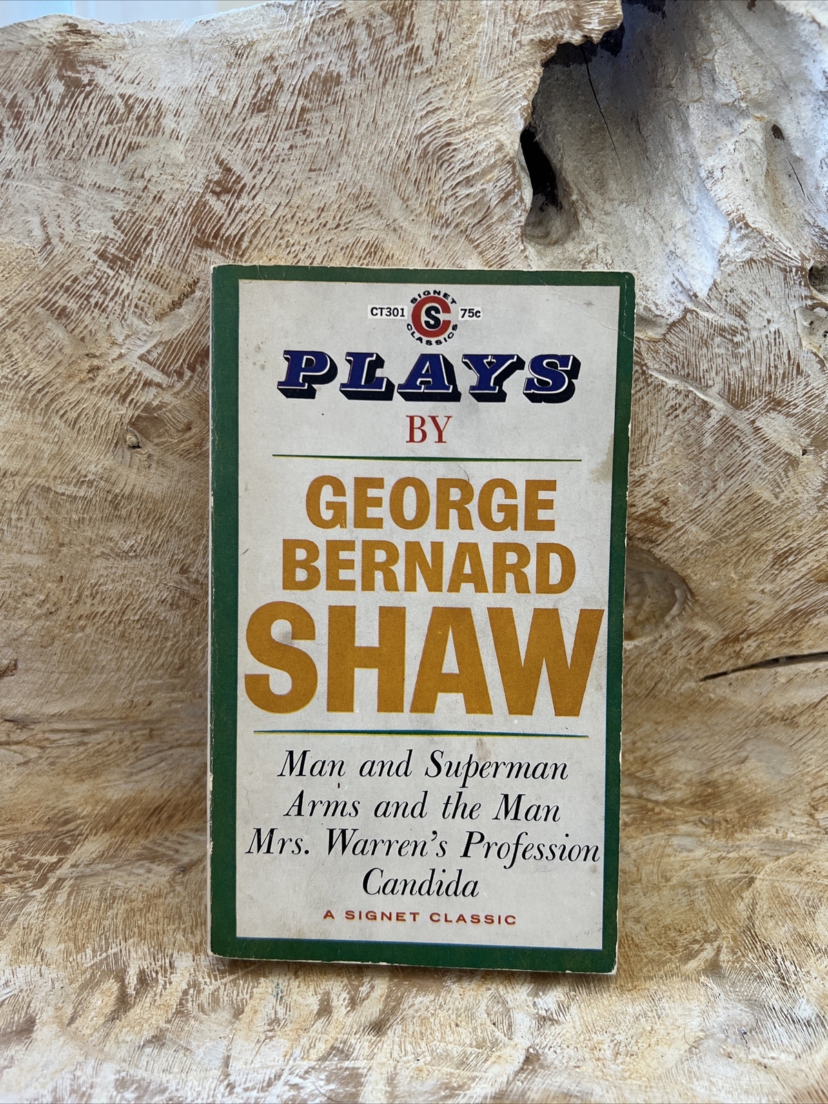 Bernard Shaw Plays- Saint Joan, Candida Man & Superman Lot of 4 Vtg 50s-60s PB