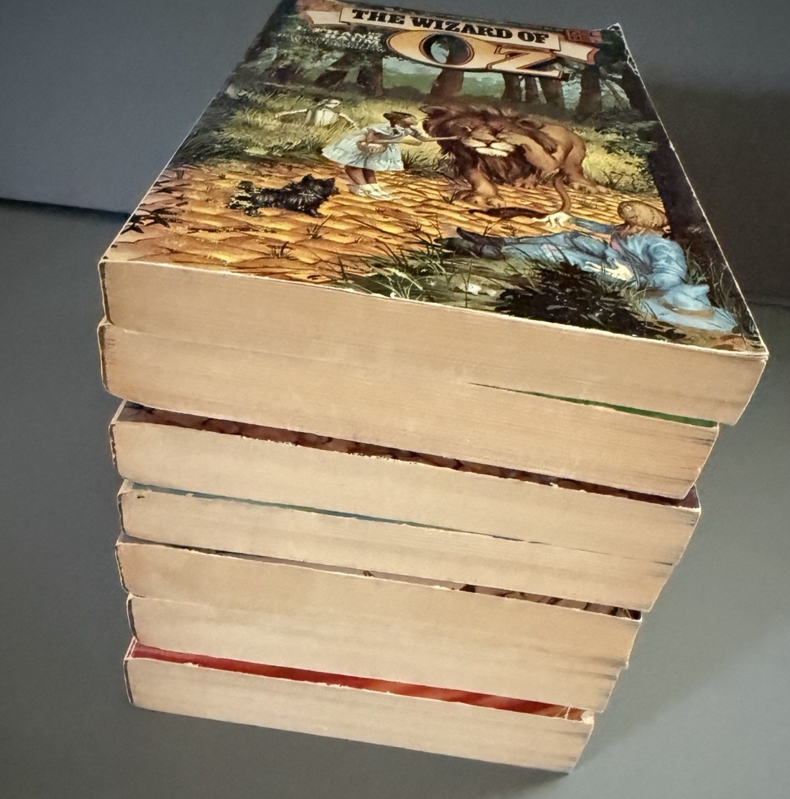 Series 1-7 Frank L Baum Wizard Of Oz Books Del Rey Paperbacks 1979 Ballantine