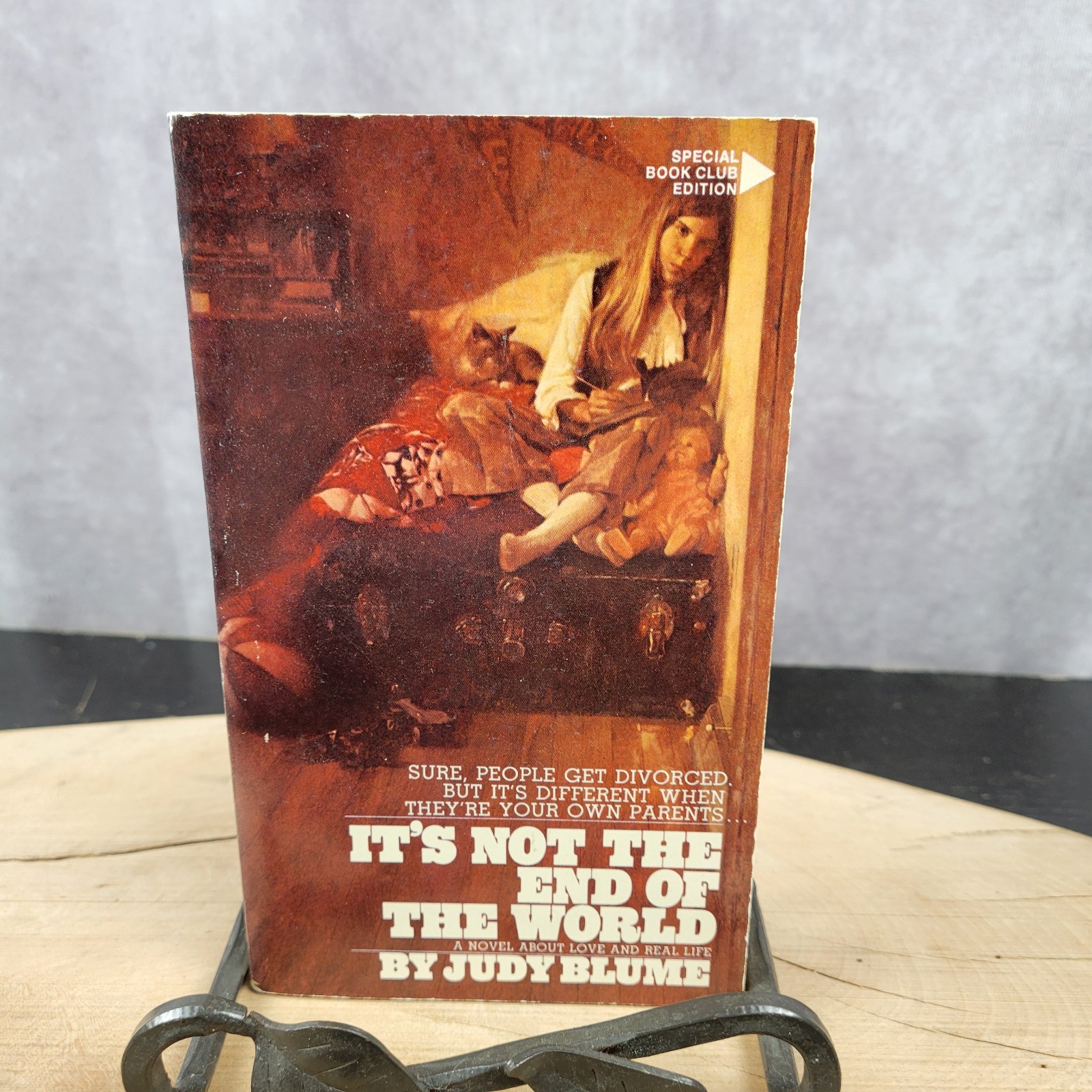 Judy Blume It’s Not The End Of The World PB Book Pathfinder Novel Vtg 1973 BCE