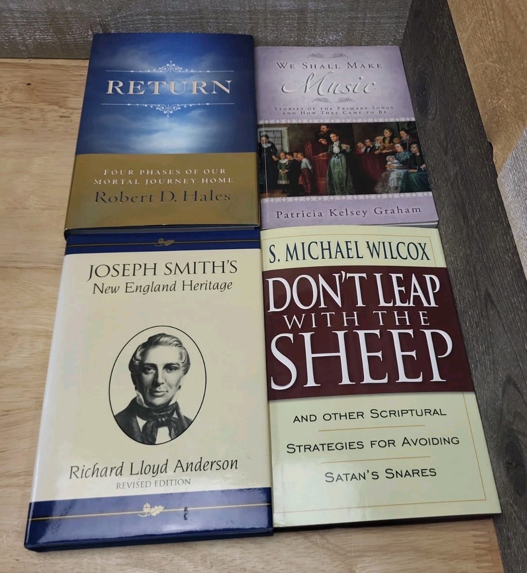 Lot Of 16 LDS Books Deseret Covenant Communication