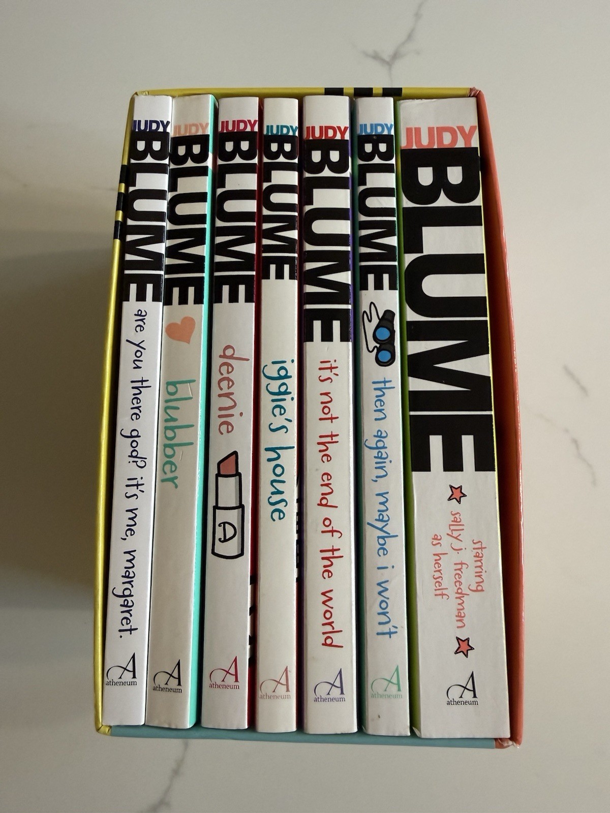 Judy Blume Essentials Box Set 7 Books Paperbacks With Slipcase Blubber Dennie