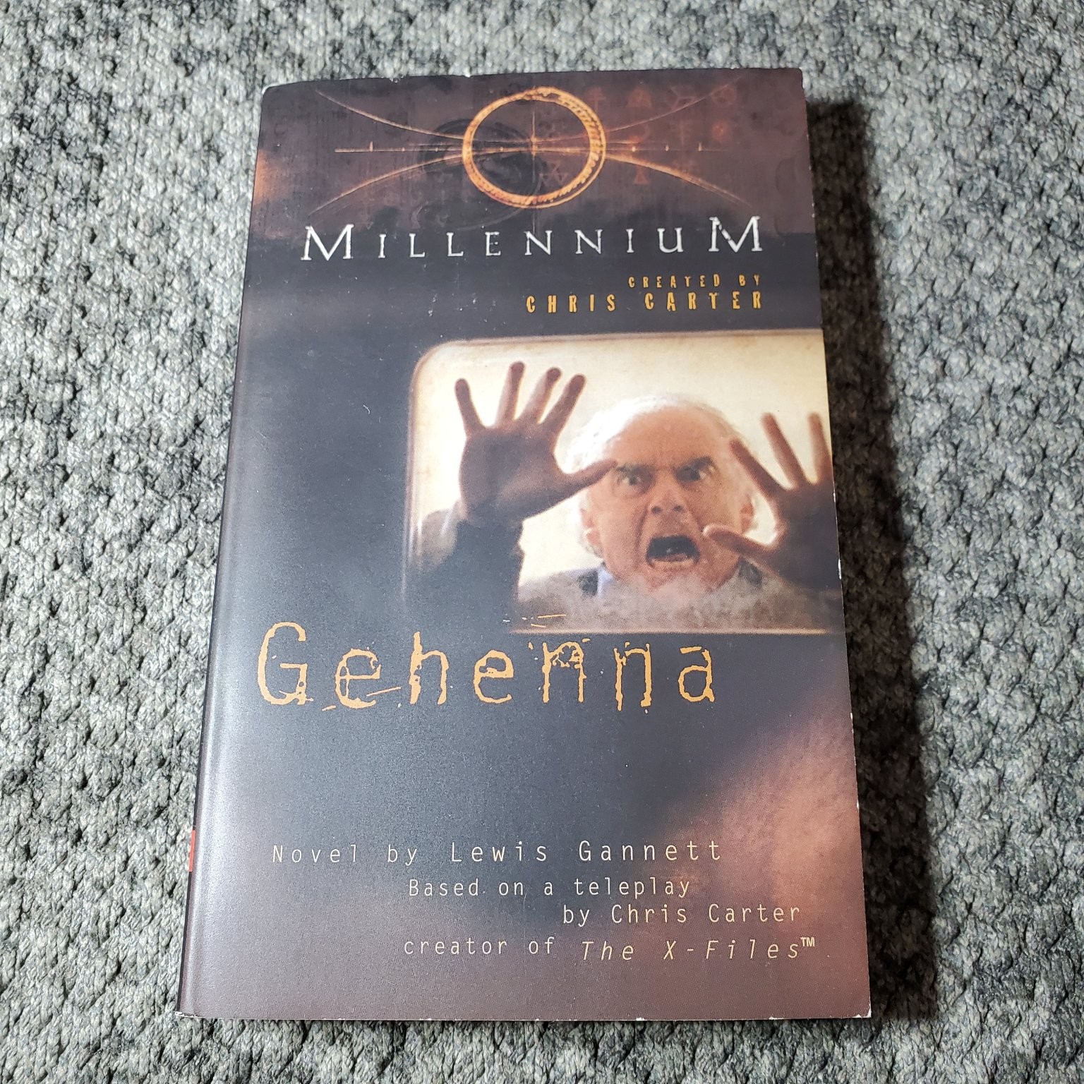 Millennium Gehenna Lewis Gannett 1997 First Printing Thriller HarperPrism