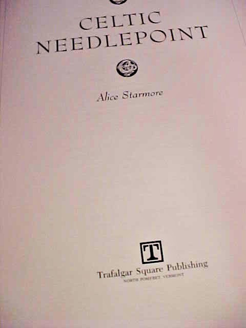 Celtic Needlepoint Alice Starmore Hard Cover 128 Pages Charts Instructions 1994
