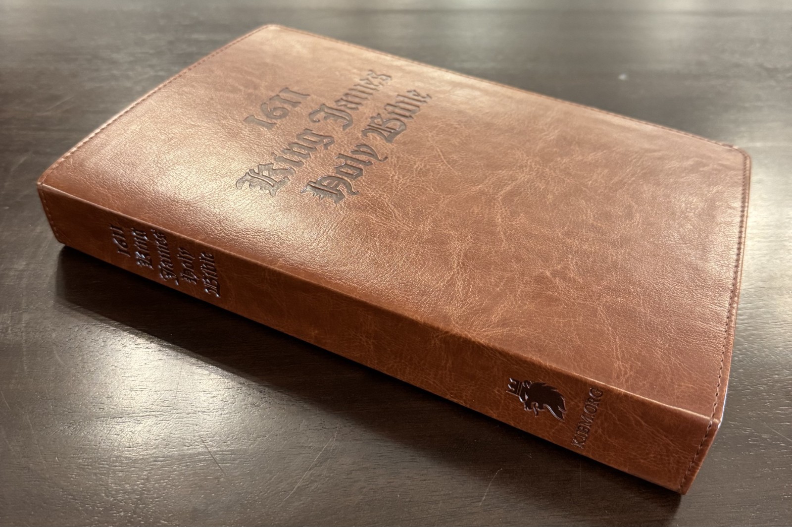 Original 1611 King James Bible KJV AV1611 Facsimile Brown w/ Apocrypha Softcover