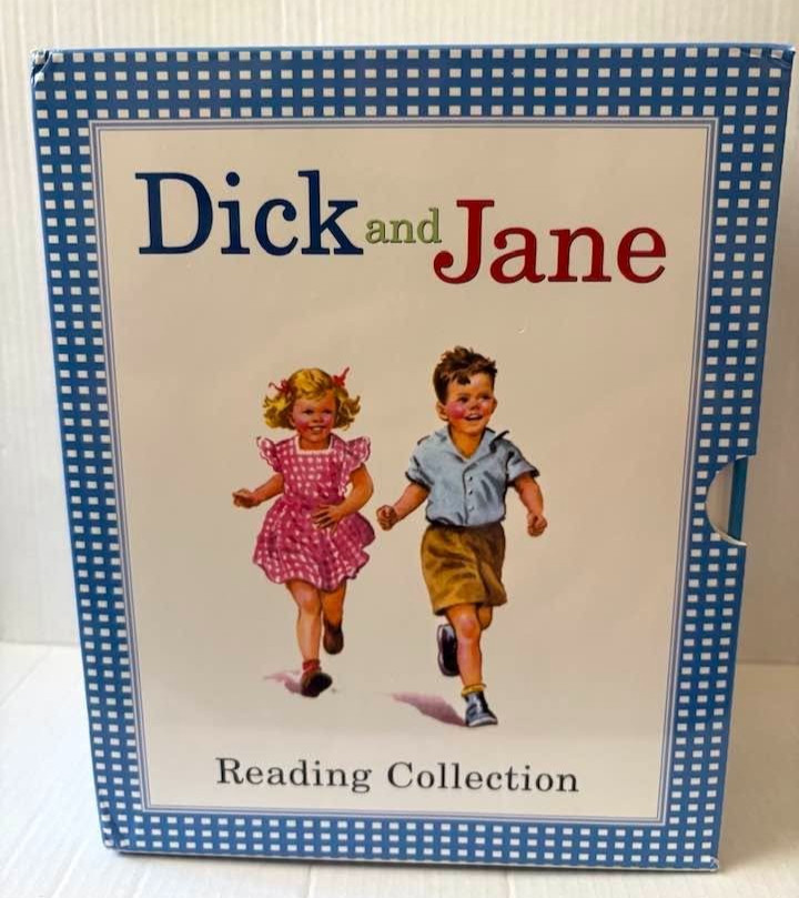 DICK AND JANE 12 Book Reading Collection Set Homeschool Ages 4-8