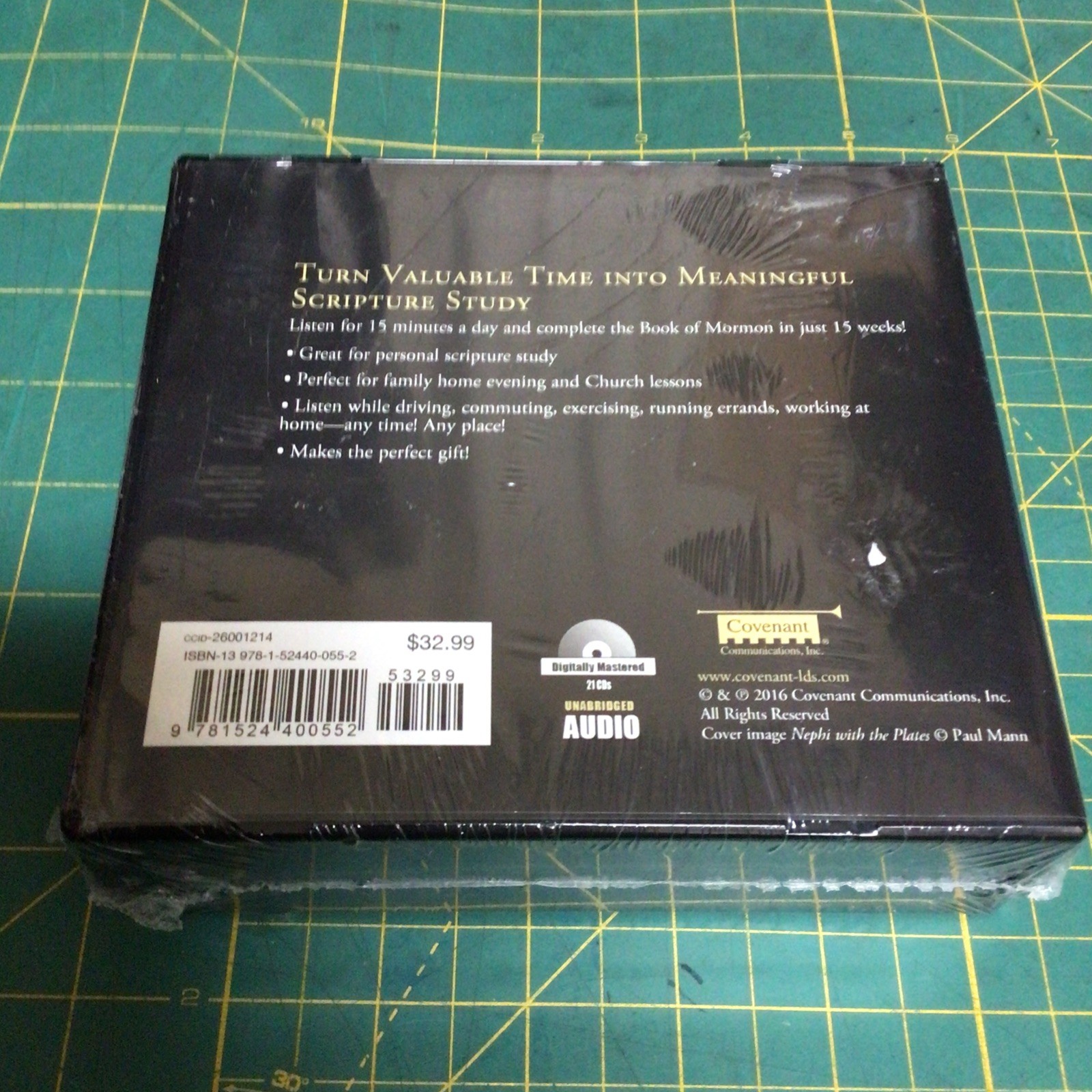 The Book of Mormon – Covenant Communications – audio cd – New