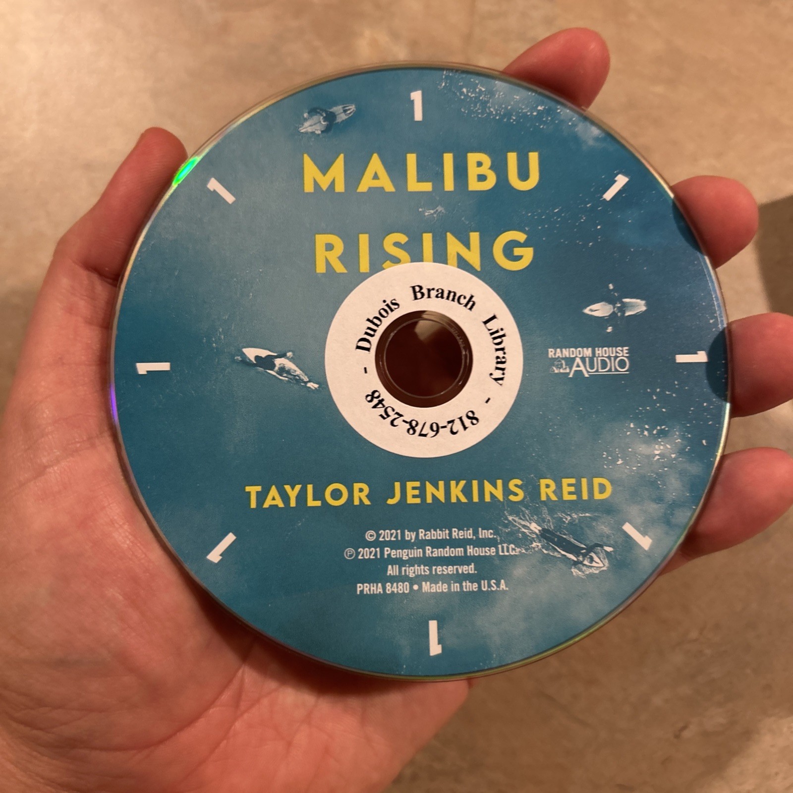 Malibu Rising: A Novel – Audio CD By Reid, Taylor Jenkins – Good