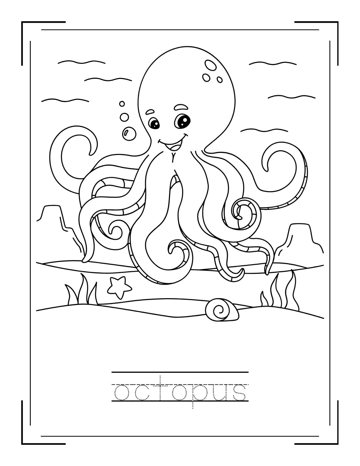 DIGITAL CONTENT – Coloring Book for Children 120 Pages*PRINTING REQ’D*