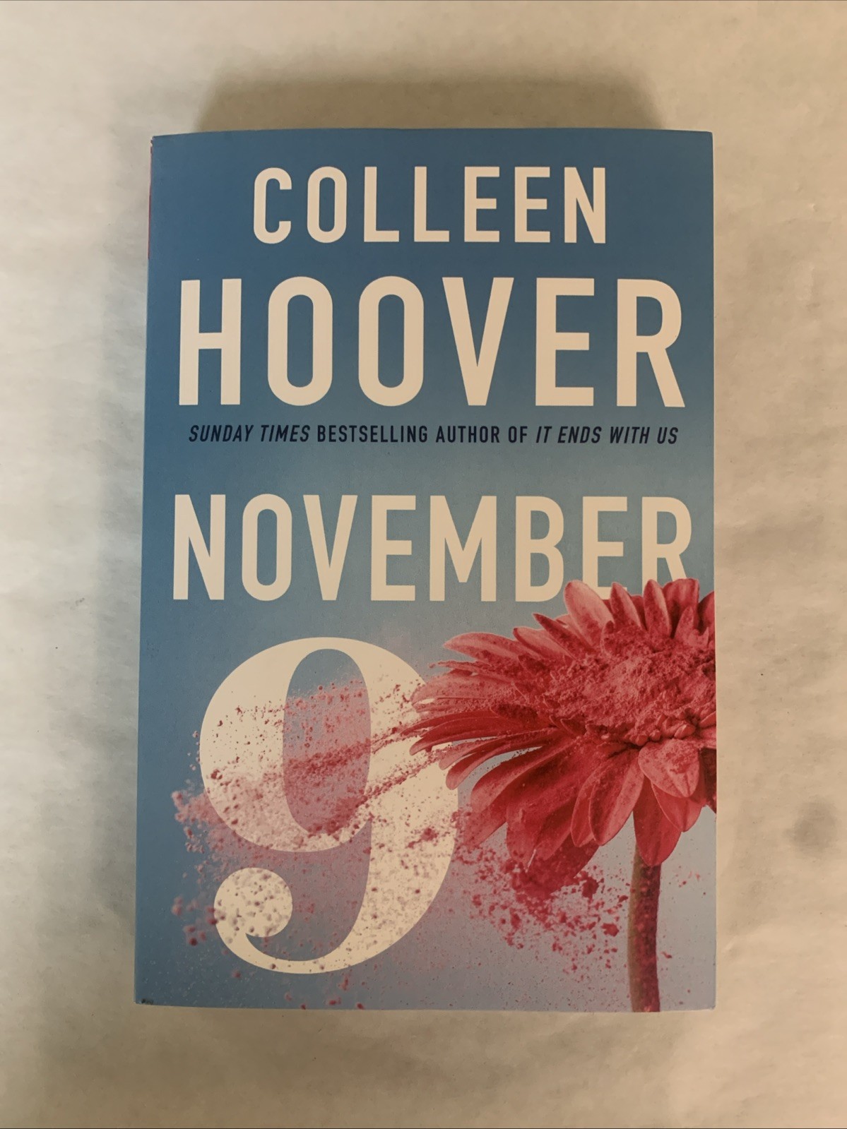 November 9 : A Novel by Colleen Hoover (2015, Trade Paperback)
