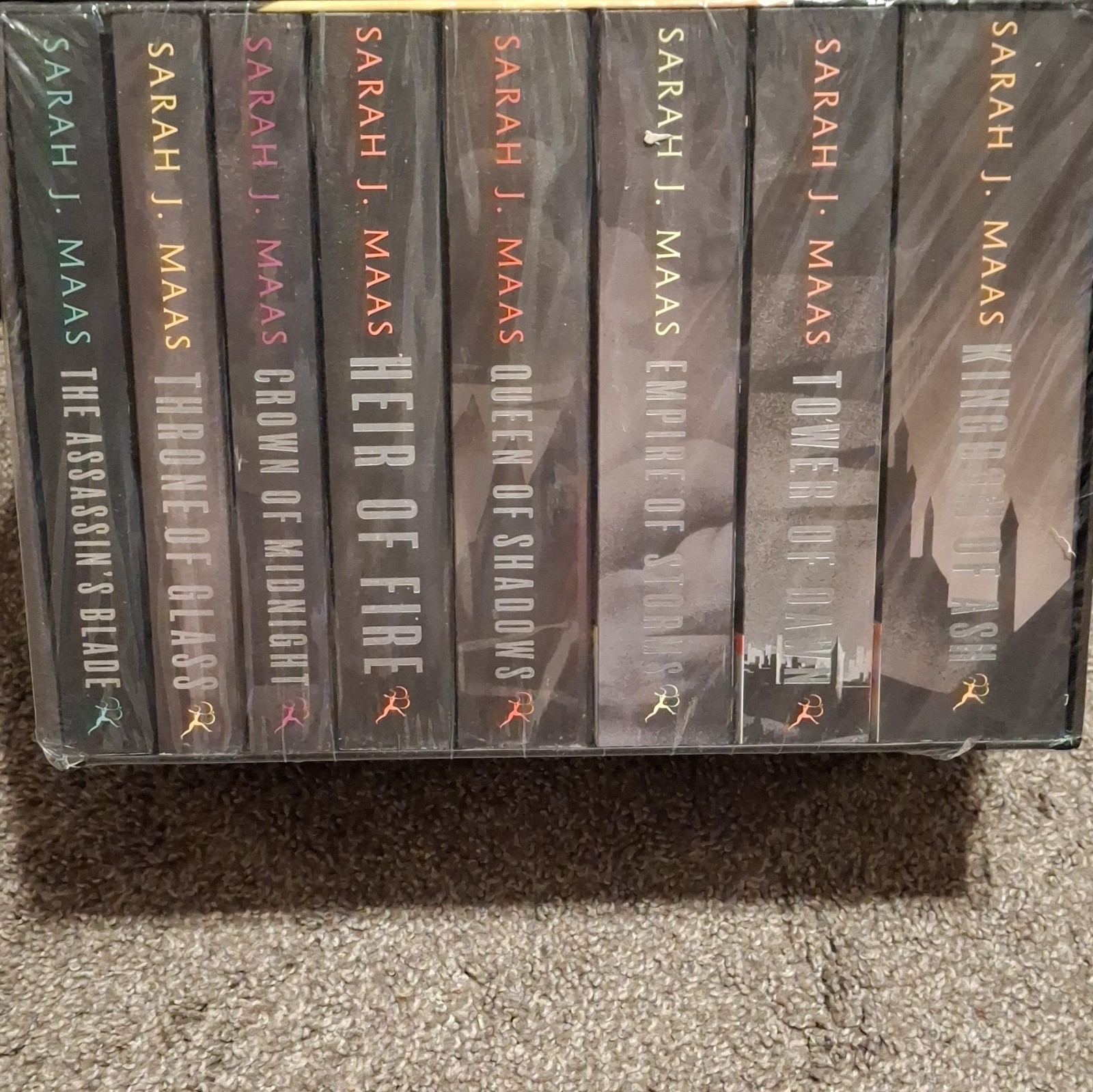 Sarah J. Maas Throne of Glass Complete Collection 8 Book Fantasy Box Set