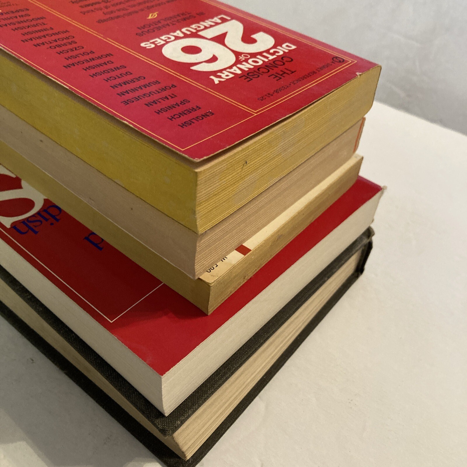 Lot of 5 Dictionaries Languages Harvard Brief Concise Music Misinformation Words
