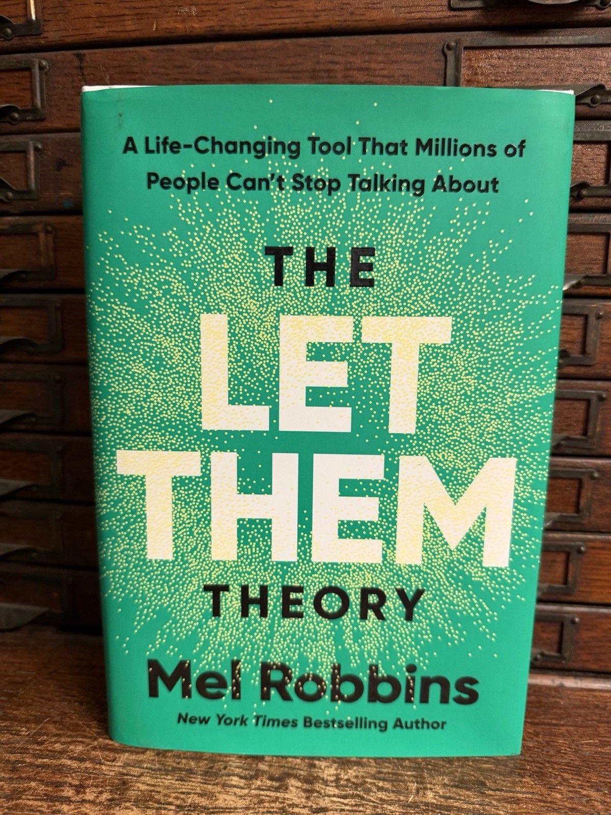 Lot of 2: The LET THEM THEORY by Mel Robbins First Edition Hardcover Books