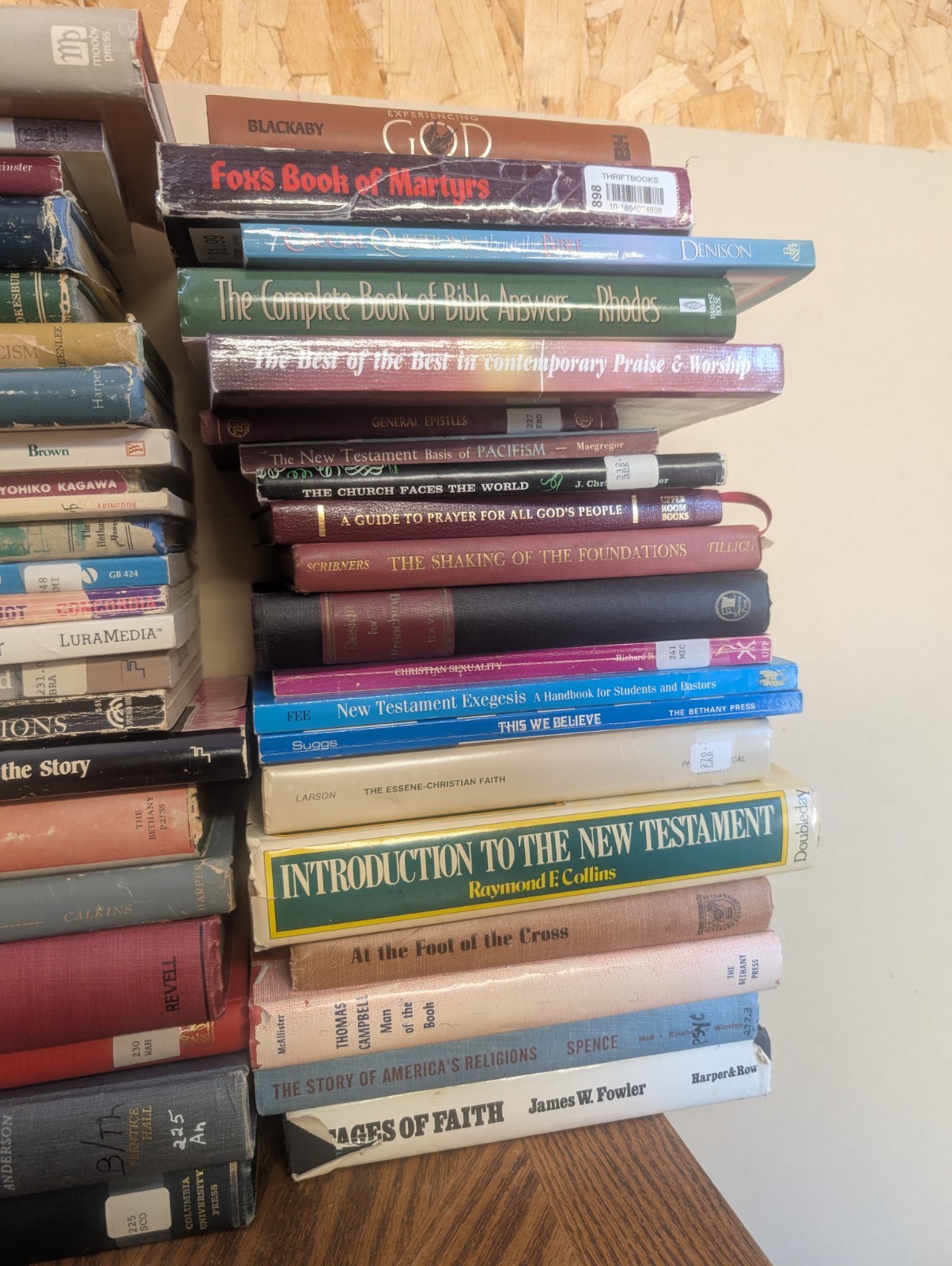 VINTAGE Lot of 5 Pounds Christian Prayer Bible Jesus Theology Pray Books RANDOM