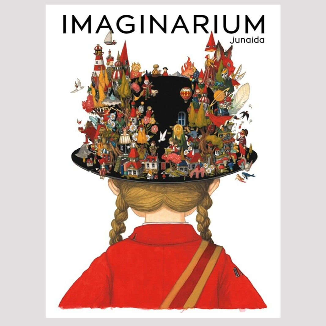 Junaida IMAGINARIUM Picture Book 200 pages Japanese 0.6 x 8.9 x 11.9in JAPAN NEW