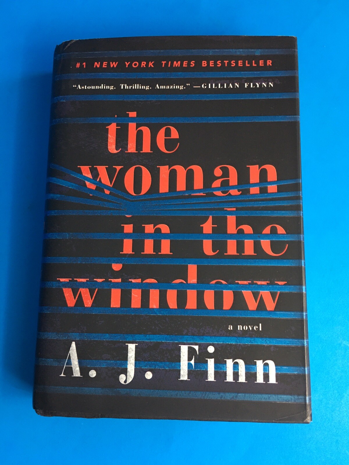 A. J. Finn, THE WOMAN IN THE WINDOW Signed by Author 2018 HC w/ DJ 1st Edition