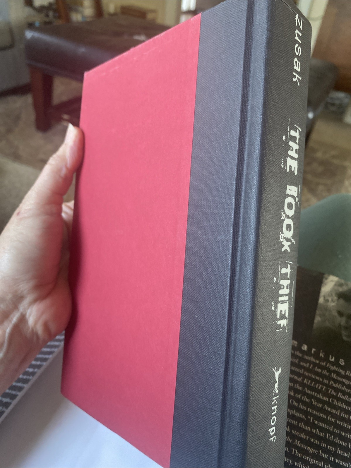 The Book Thief by Markus Zusak, HC, 2006, First American Edition, 12Th Printing
