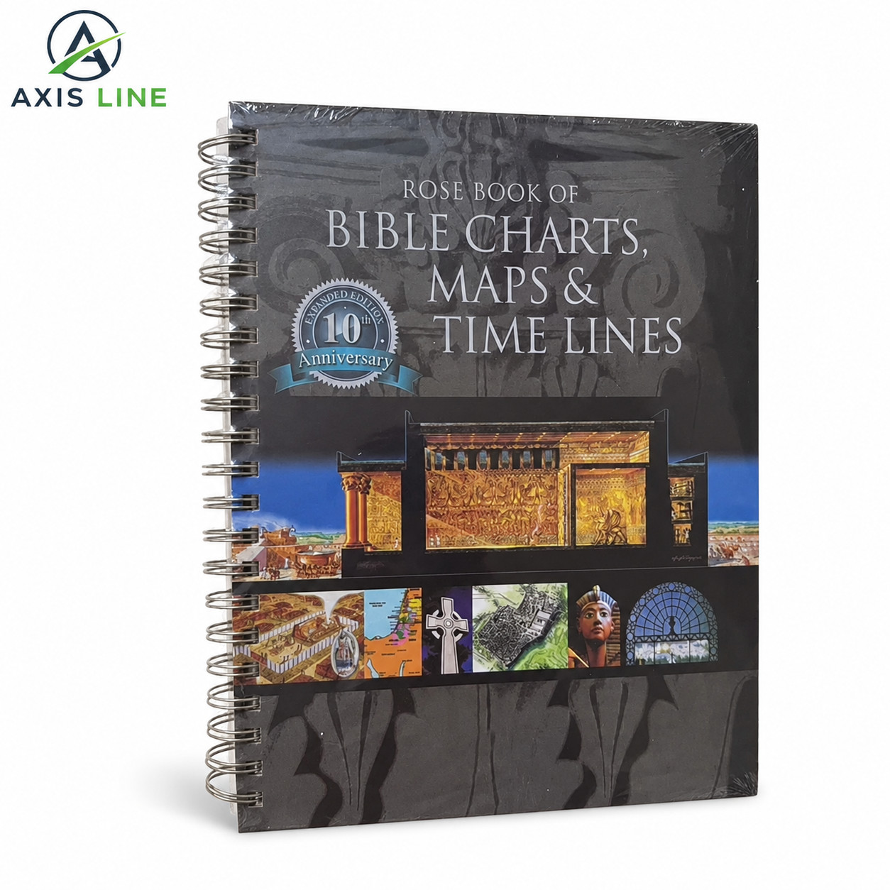Rose Book of Bible Charts Maps Timelines NEW Spiral Bound Bible Study Guide