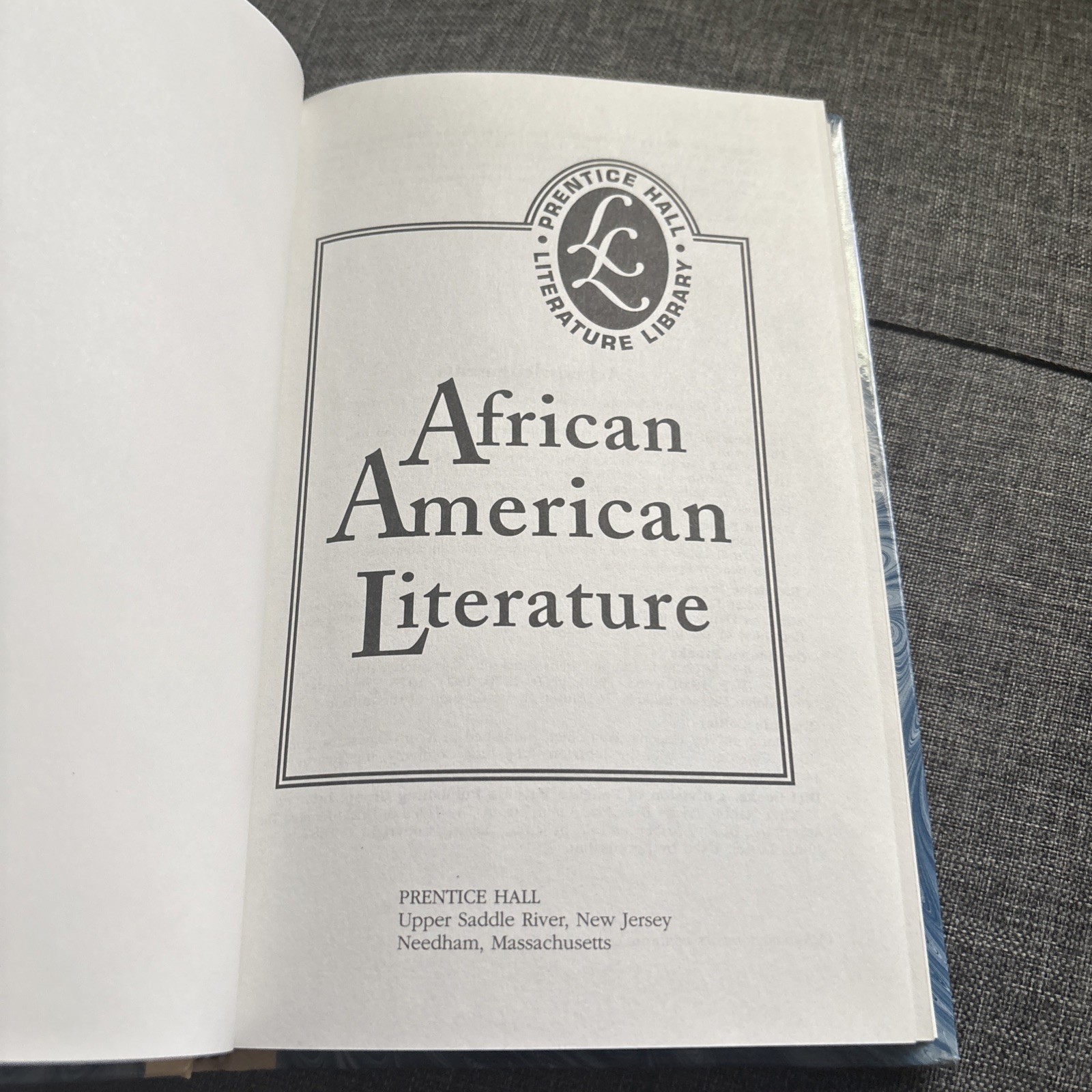 Prentice Hall African American Literature