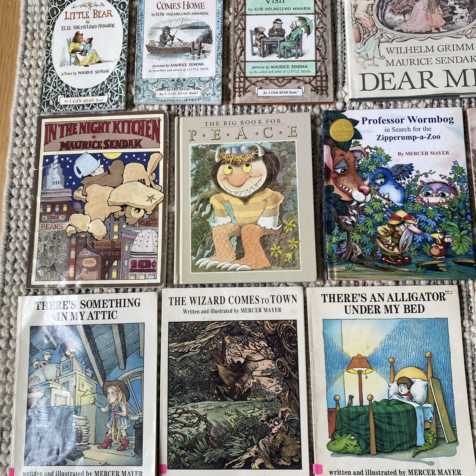 Lot of 21 Maurice Sendak, Mercer Mayer Children’s Books Very Rare Vintage Titles