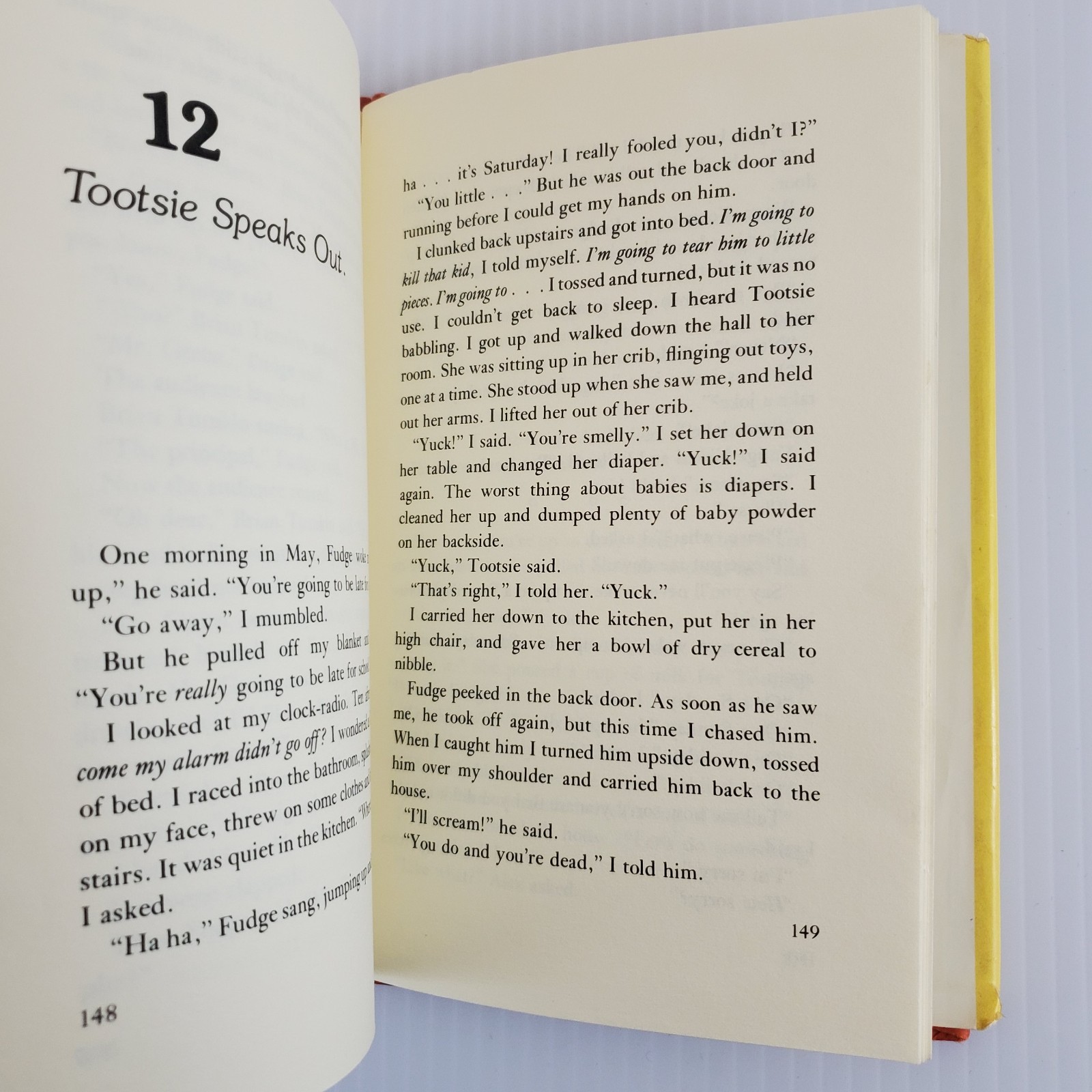 Superfudge by Judy Blume 1980 1st Edition Hardcover Dust Jacket