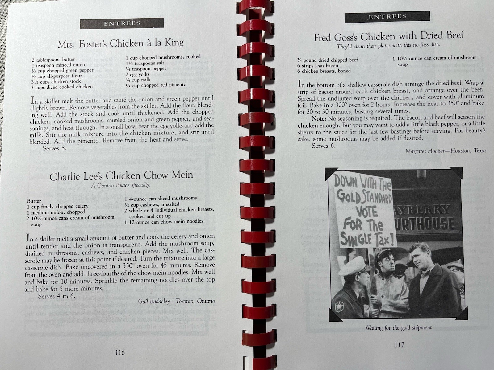 Aunt Bee’s Mayberry Cookbook, 1991, Spiral, Ken Beck & Jim Clark, 244 Pages