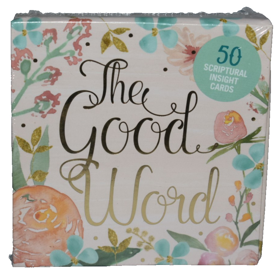 First Edition The Good Word Insight Cards Deck 50 Scripture Cards & Bible Verses