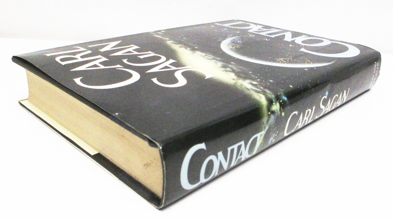 CONTACT A Novel by CARL SAGAN HCDJ 1ST/1ST LIKE NEW