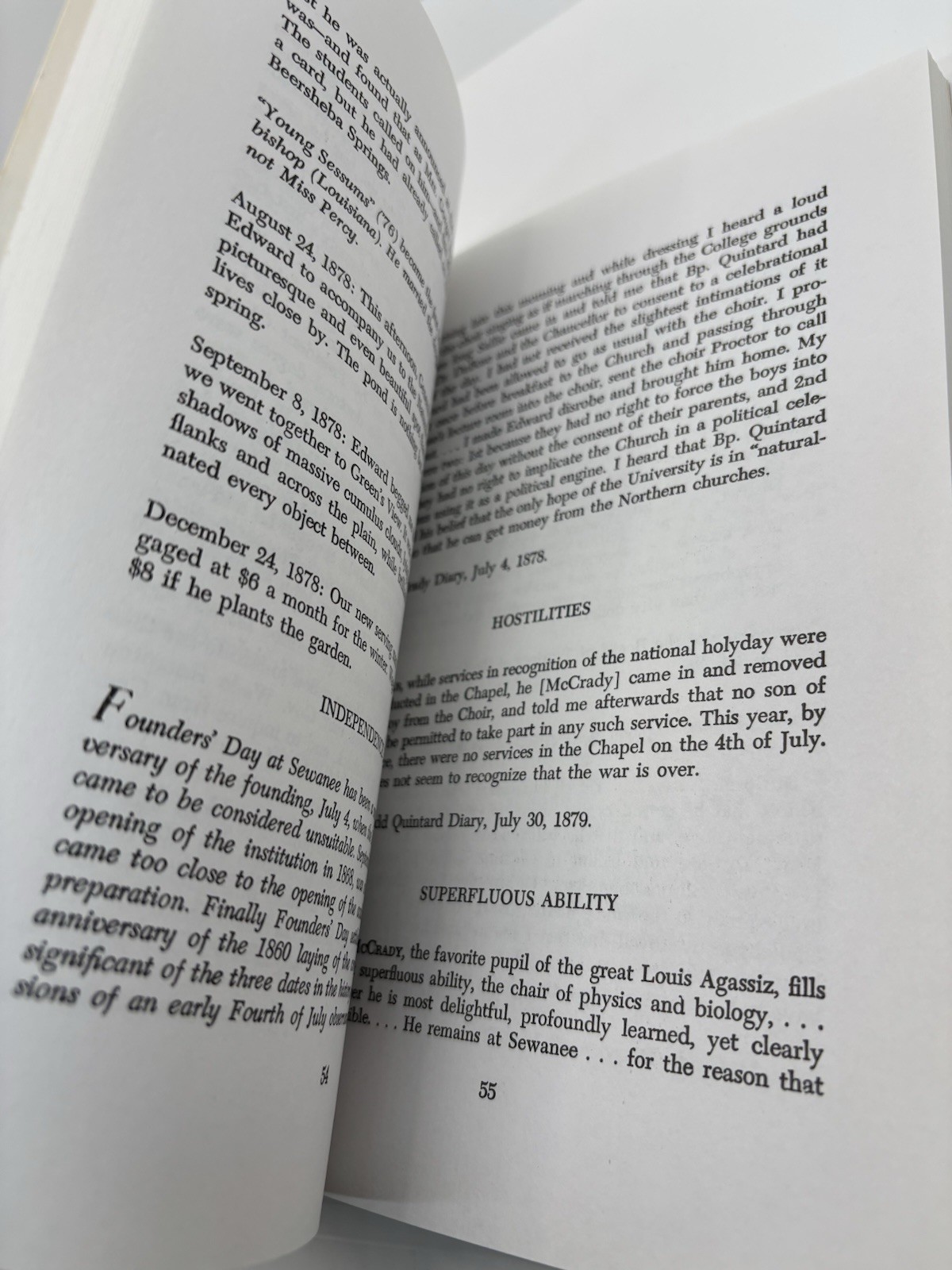 Sewanee Sampler | Arthur & Elizabeth Chitty | 1978 Facsimile Paperback #LikeNew