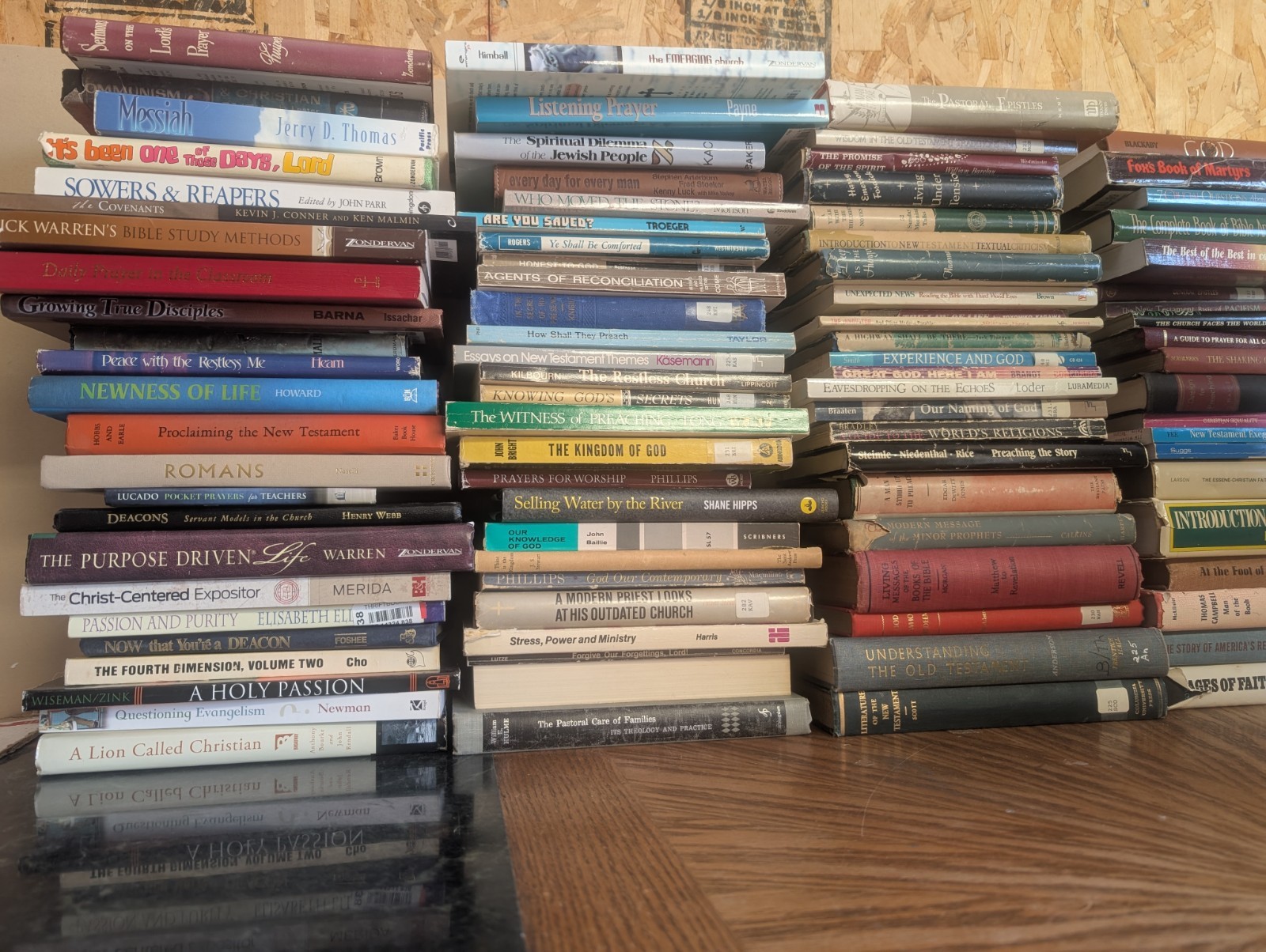 VINTAGE Lot of 5 Pounds Christian Prayer Bible Jesus Theology Pray Books RANDOM