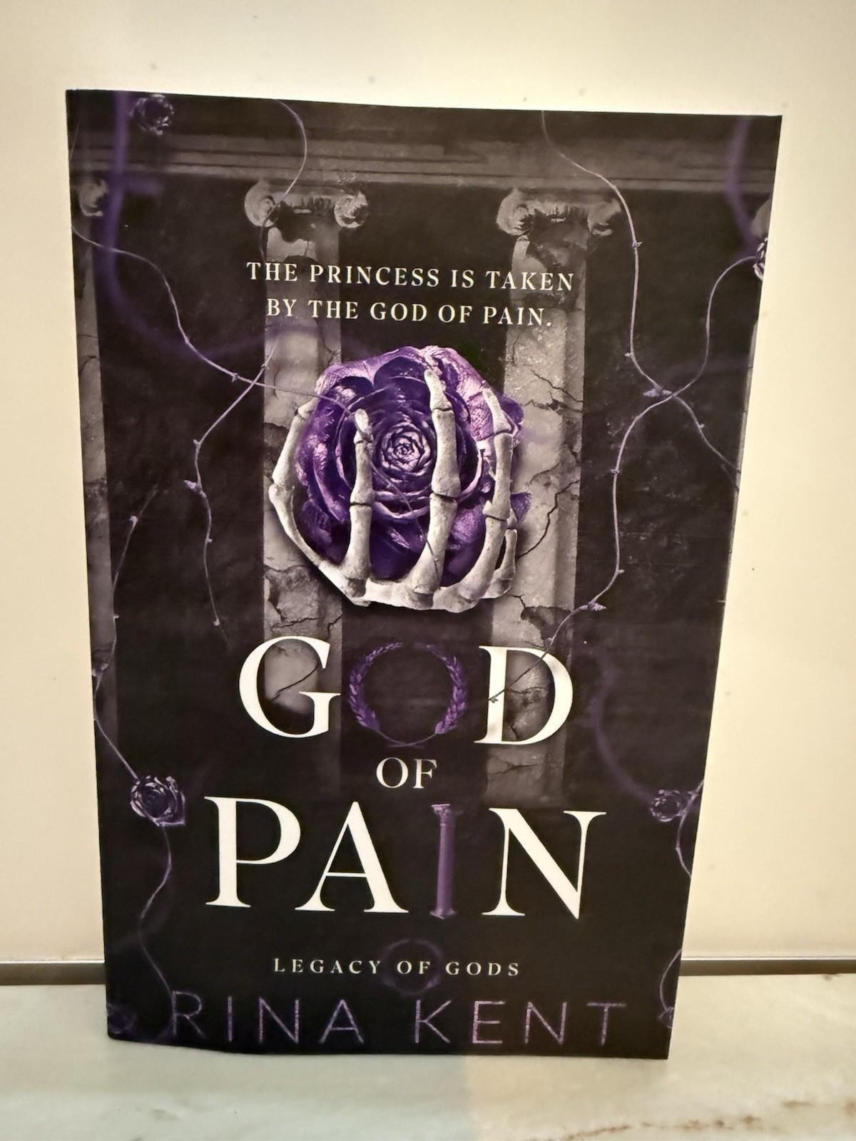 Special Edition Print Trade Paperback .. God of Pain (Legacy of Gods #2) R Kent