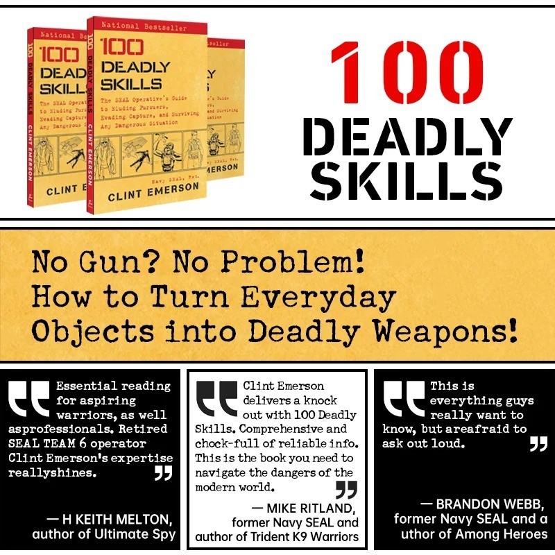 Clint Emerson 100 Deadly Skills (Paperback) 100 Deadly Skills