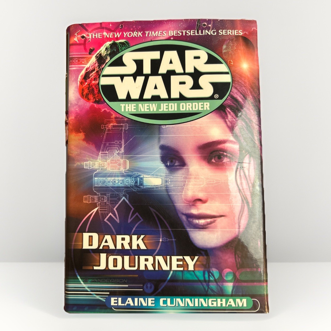 Star Wars Dark Journey Elaine Cunningham Hardcover DJ New Jedi Order 1st Ed