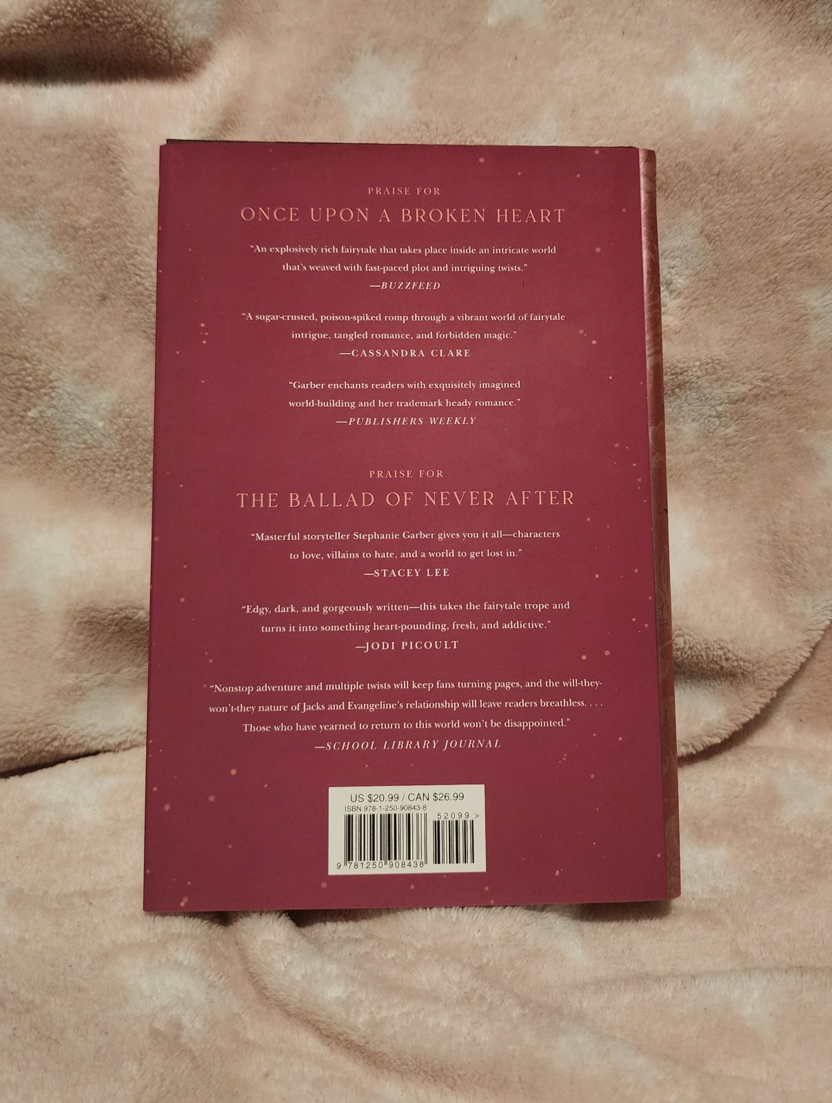 A Curse for True Love Barnes & Noble Edition – SIGNED in RED by Stephanie Garber