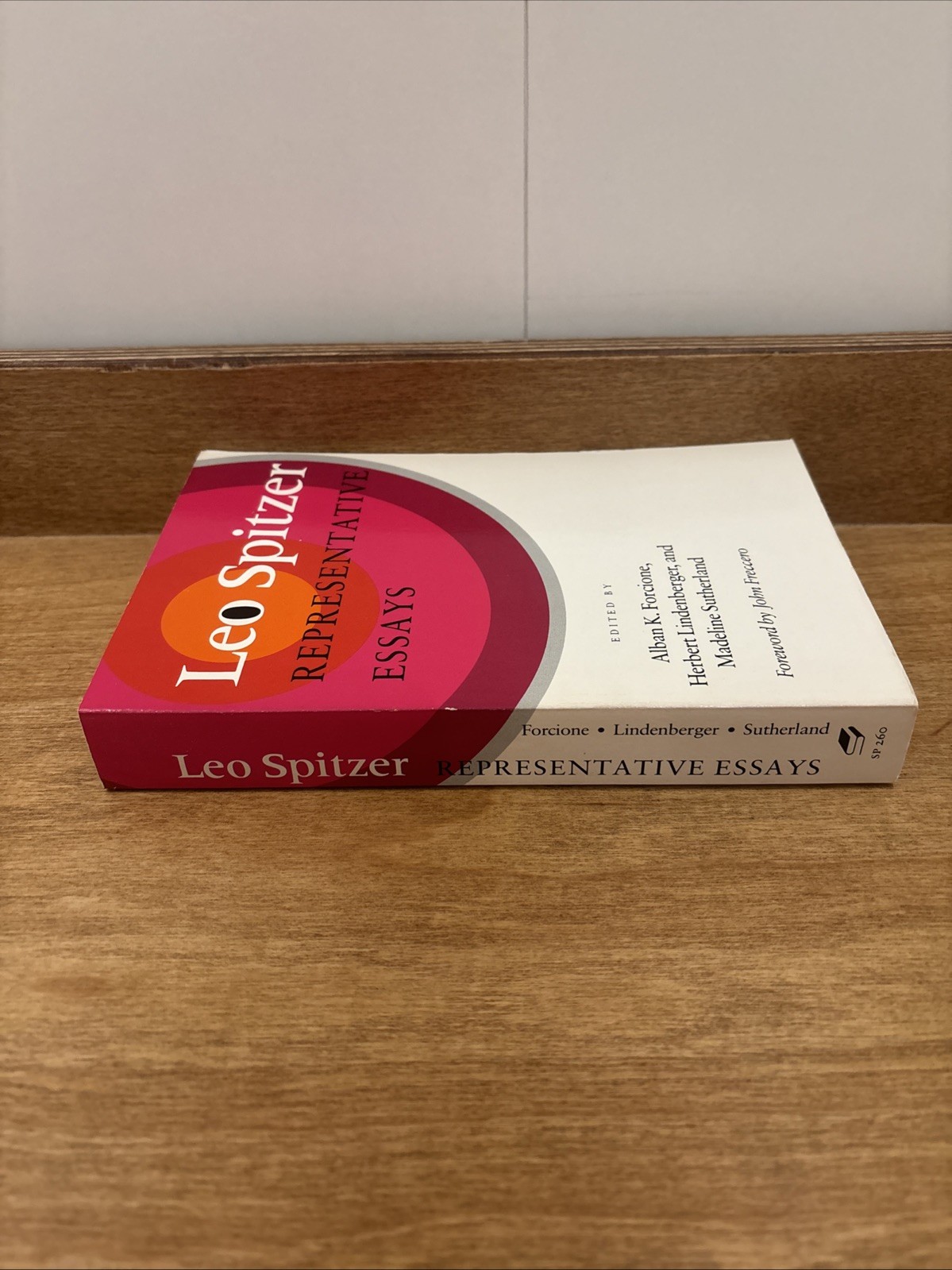 Leo Spitzer : Representative Essays Stanford Press Paperback (3)