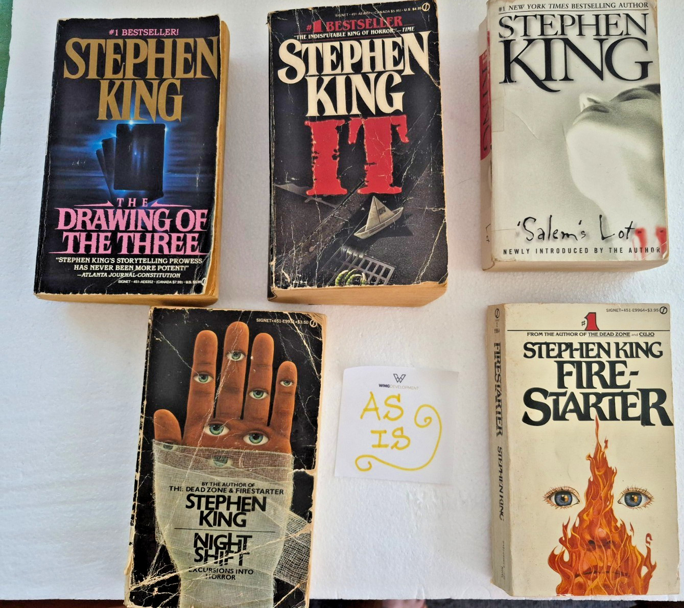 STEPHEN KING Paperback Books, YOU PICK the Title