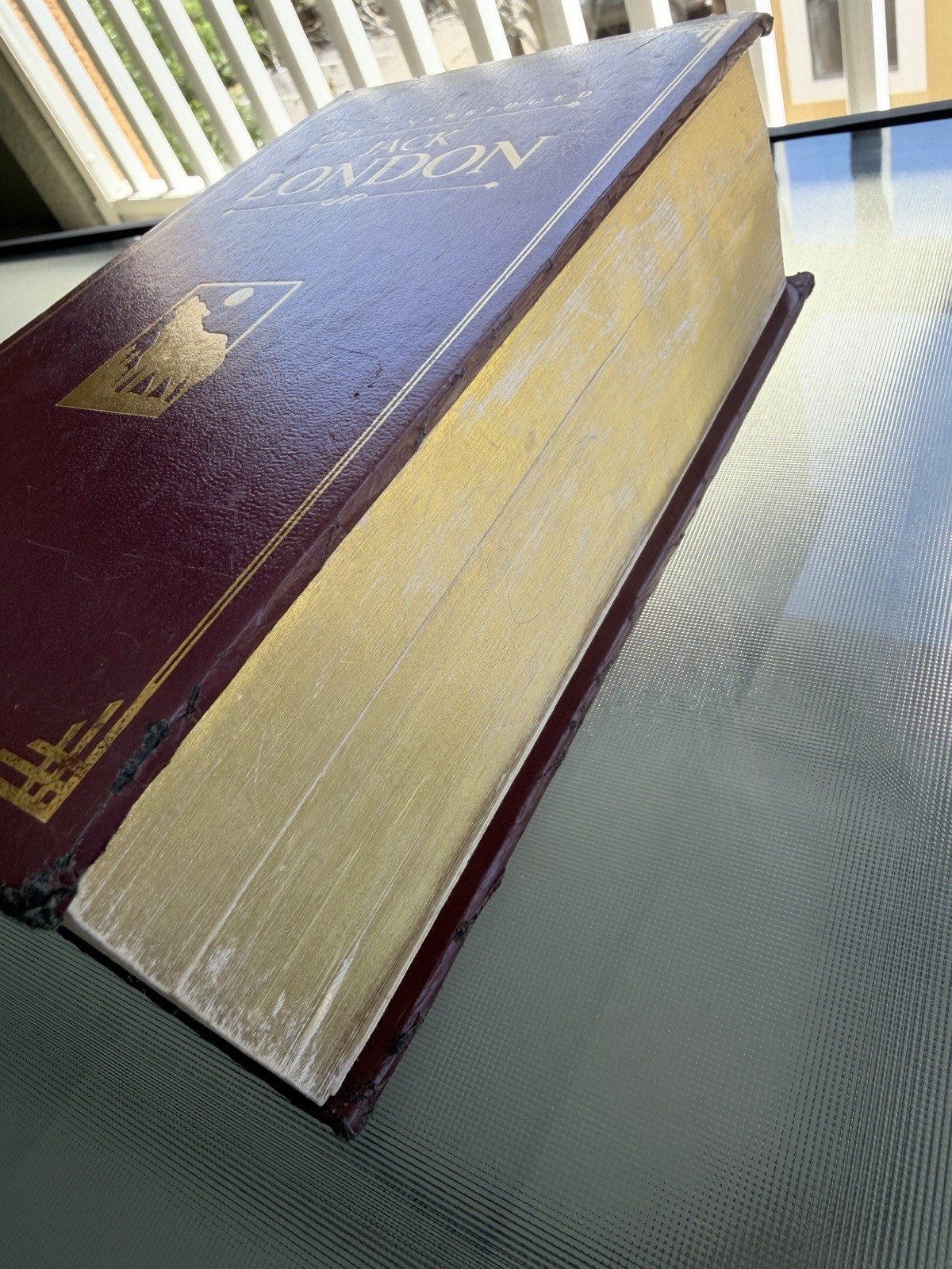 The Unabridged Jack London Book Hardcover Leather Bound Luxury Edition 1997