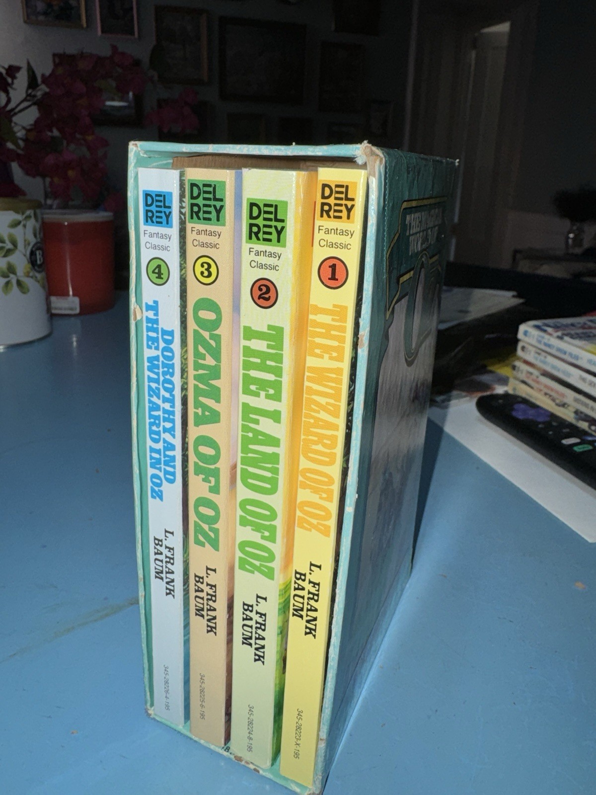Magical World of Oz-4 Vol. by Baum, L. Frank boxed set books Del Rey