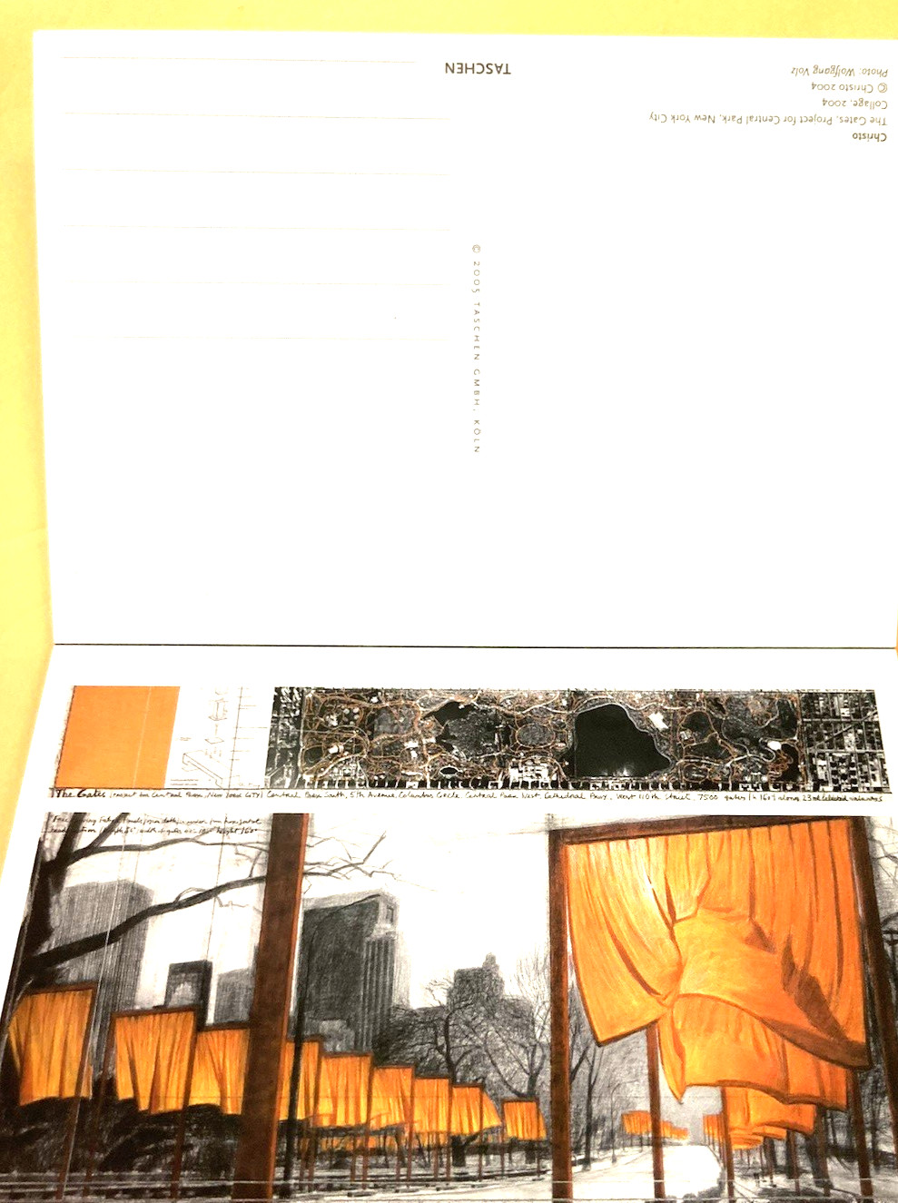 Christo &Jeanne-Claude 30 Photo Postcards THE GATES Central Park &other Projects