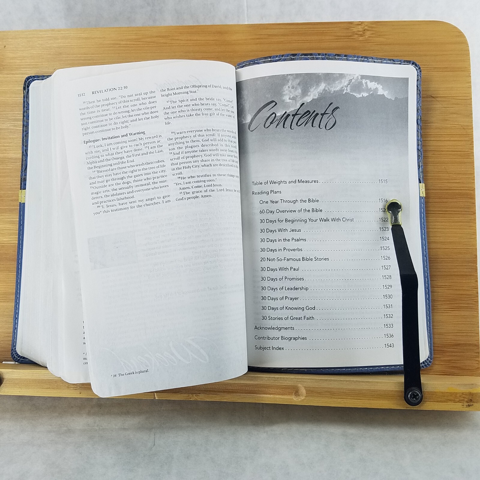 Women’s Devotional Bible by Zondervan Staff (2012, Blue Leather, Special)