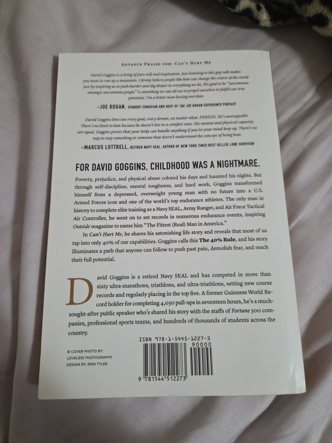 Can’t Hurt Me: Master Your Mind & Defy The Odds David Goggins Seal Book Can’t