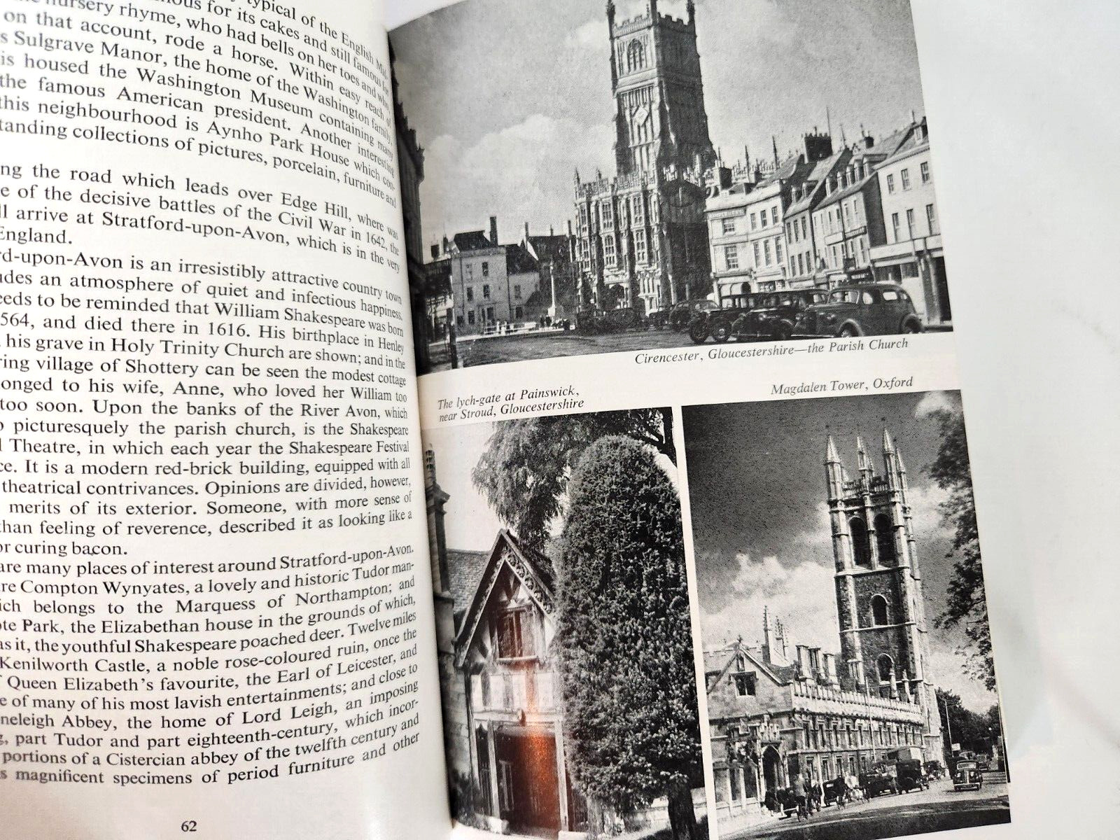England Vtg 1954 Book Tourist British Travel Association 200 Pages UK Britain