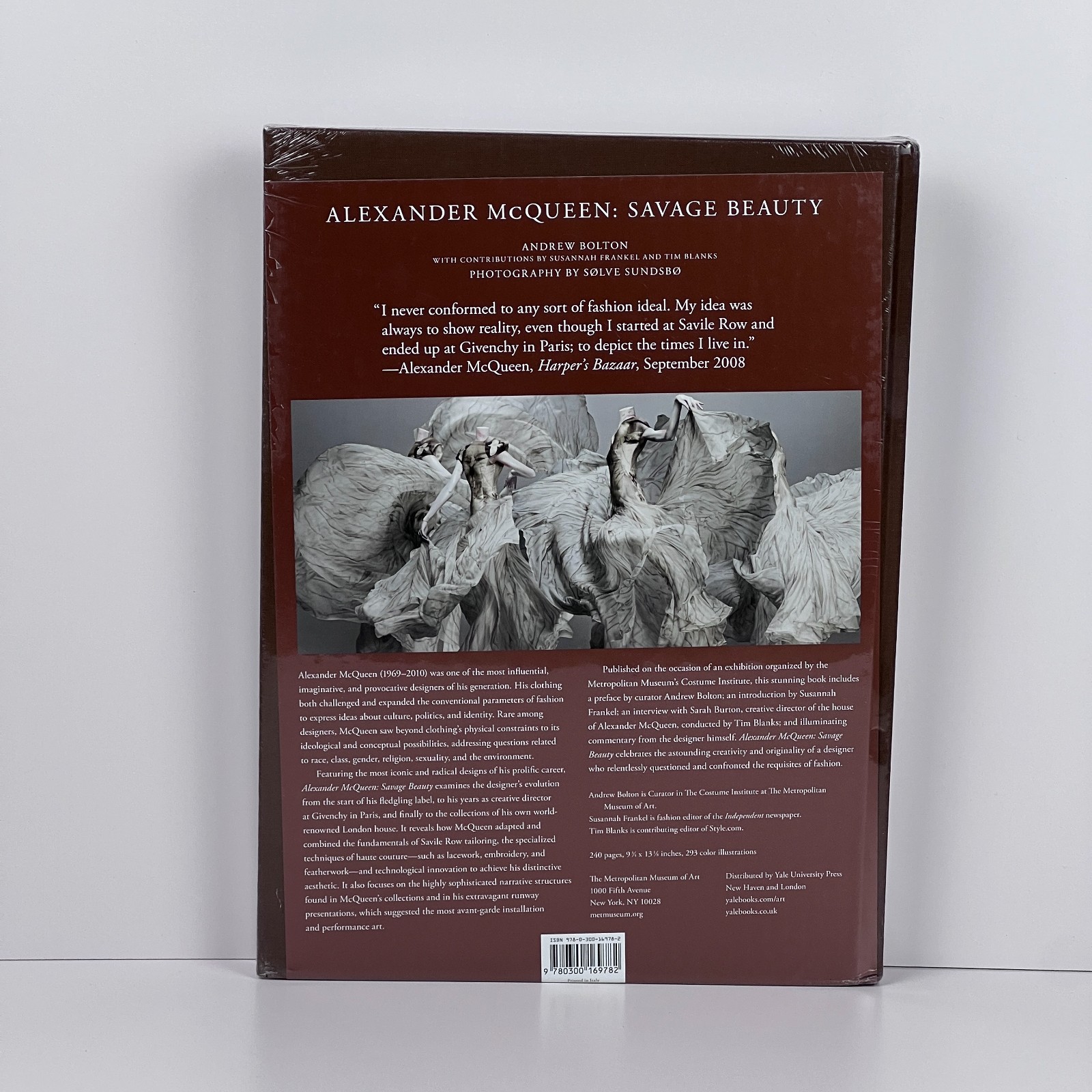 Alexander McQueen Savage Beauty Hardcover SEALED Met Museum 16th Printing 2022