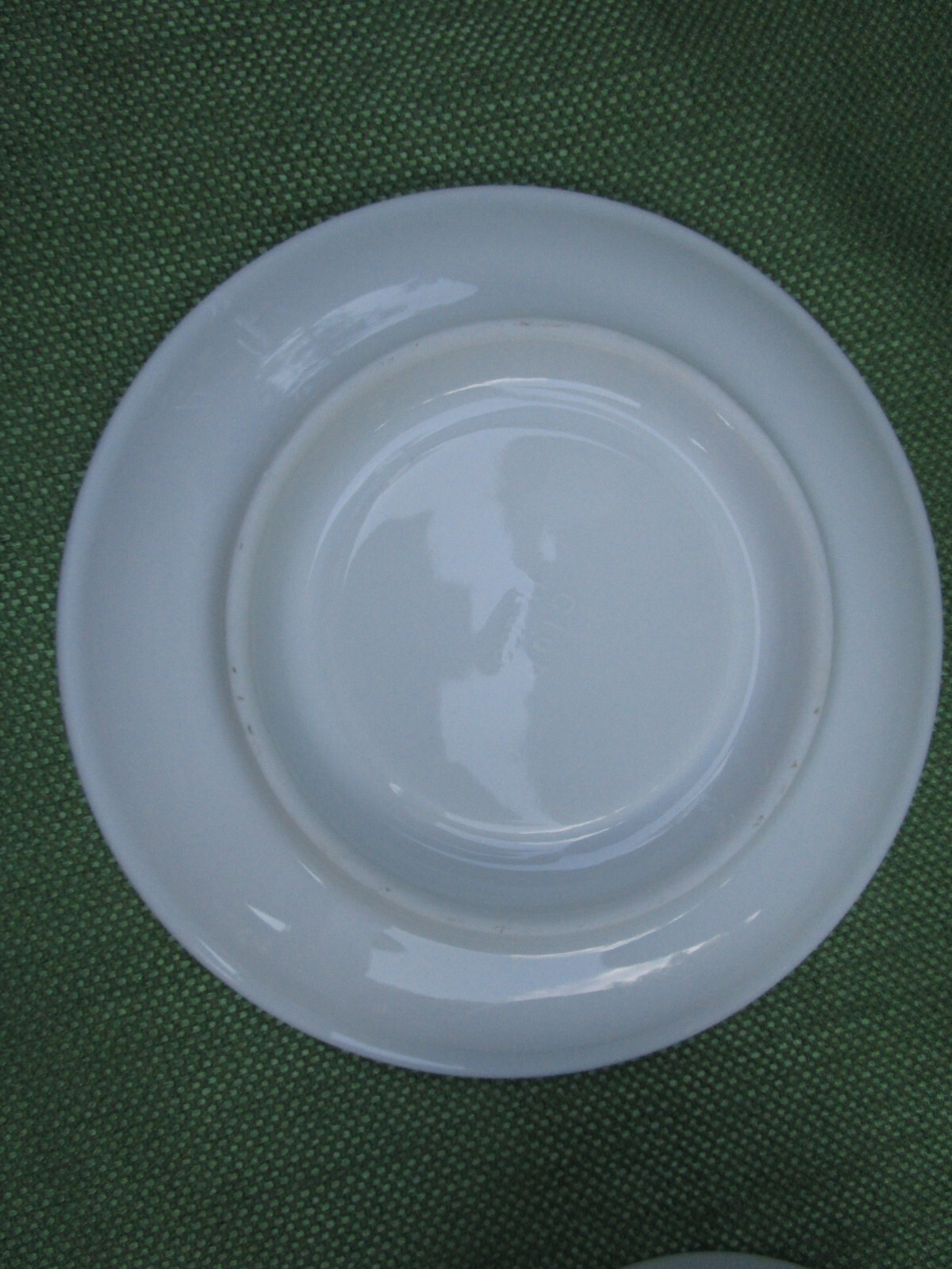 1919 Bristot Caffe Espresso Heavy White Porcelain Cappuccino Cup 8 oz and Saucer