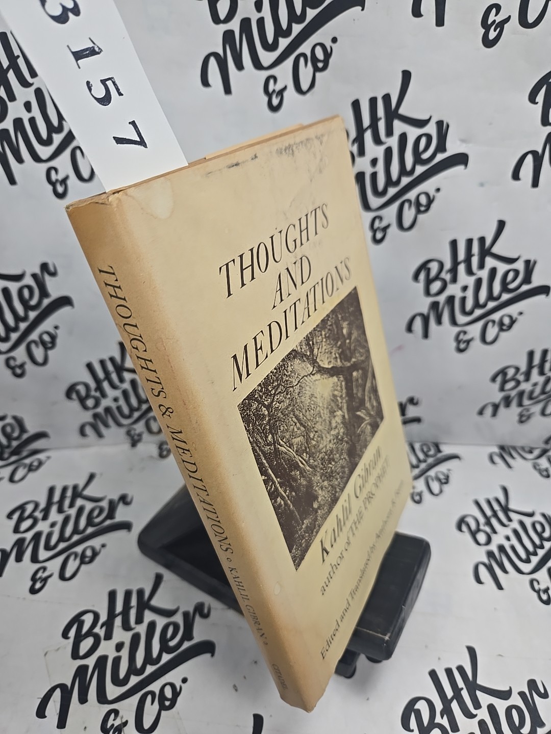 Thoughts and meditations By Kahlil Gibran Hardcover