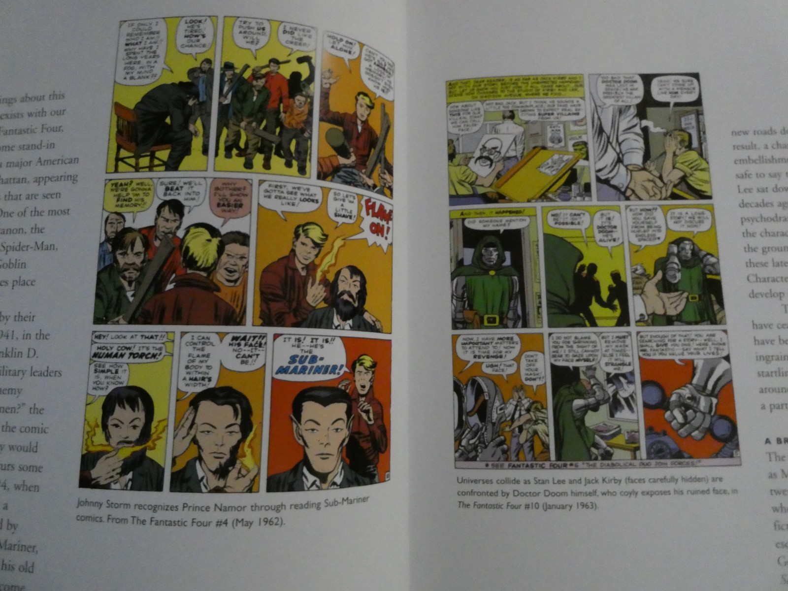 MARVEL THE CHARACTERS AND THEIR UNIVERSE H/C ILLUSTRATED 288 PAGES M. MALLORY