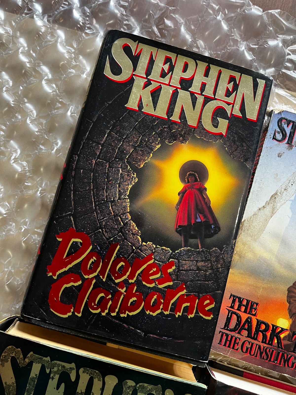 Stephen King Hardcover/Paperback Book Lot Dolores Dark Tower Tommyknockers Sleep