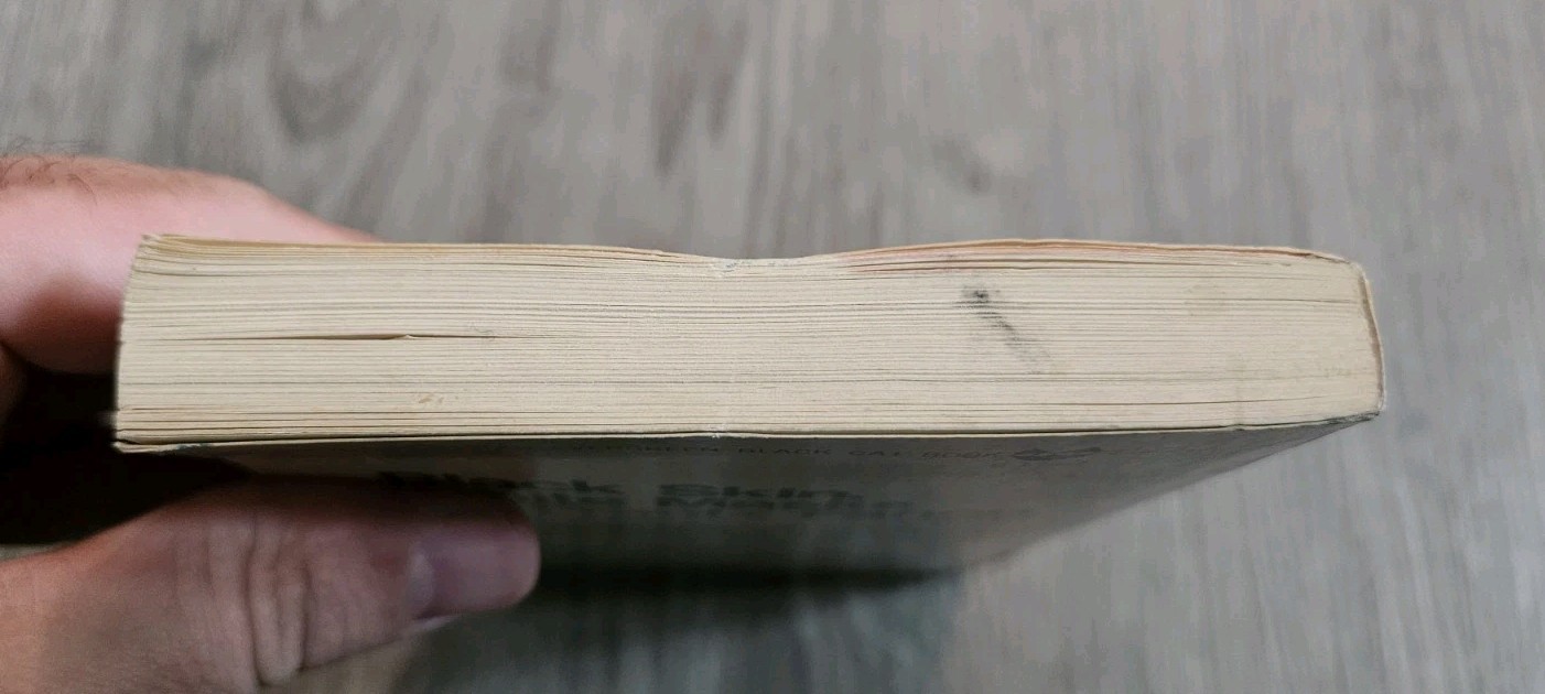Black Skin White Masks Frantz Fanon 1968 4th Printing Paperback Grove